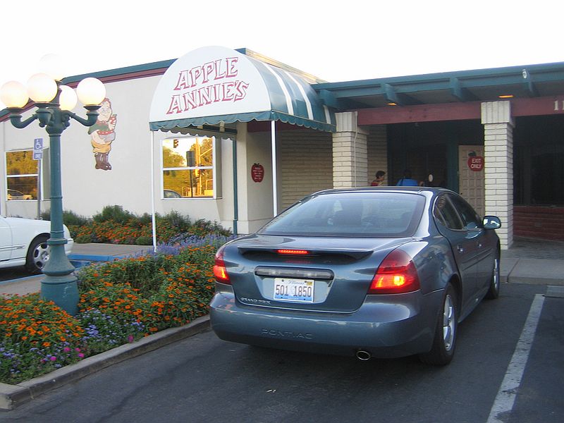 Uden mad og drikke duer de rejsende ikke ! Endnu en amerikansk diner med gigantiske portioner !