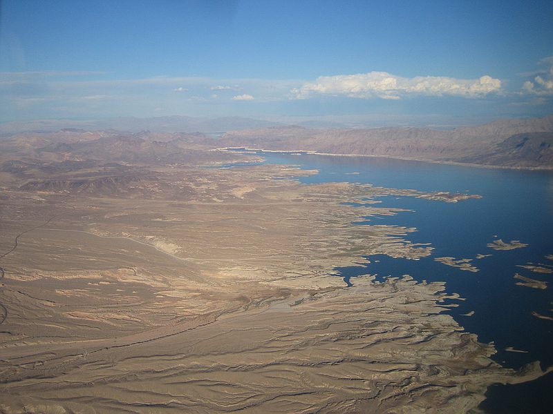 Colorado River set fra luften